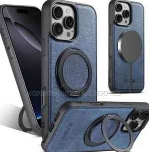 High Quality Classic Leather Case With Supporting Ring Stand