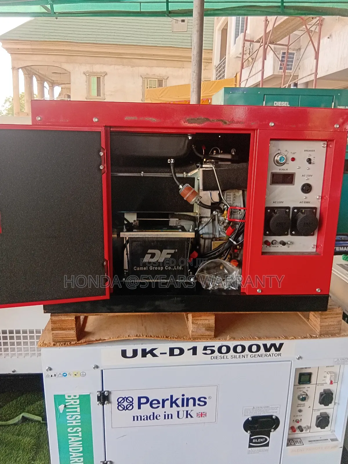 Reliable Honda 15kva Diesel Generator for Home Business