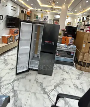 Super Reliable Electric Lg 674 Liters Grey Side by Side Fridge