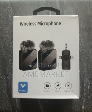 Double Wireless Microphone, Noise Cancellation For Content Creation