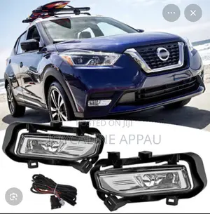 Nissan Kicks 2017 to 2019 Fog Light and Cover With Bulb