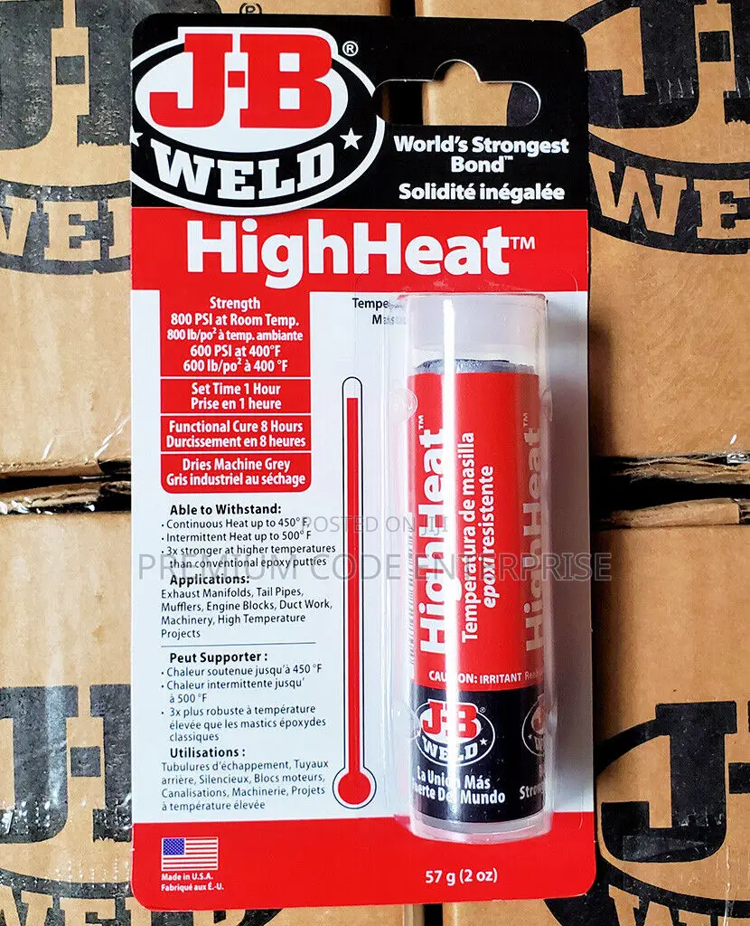 Highheat Epoxy Putty–Temperature Metal Repair Filler for Engine Blocks