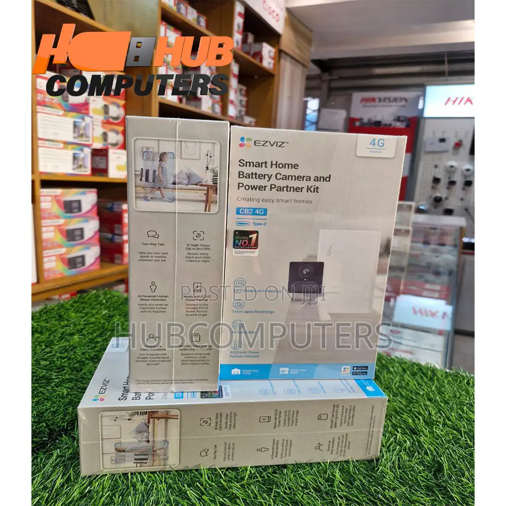 Ezviz Cs-Cb2/Pb 4g 4mp Smart Wifi -4g Camera With Battery