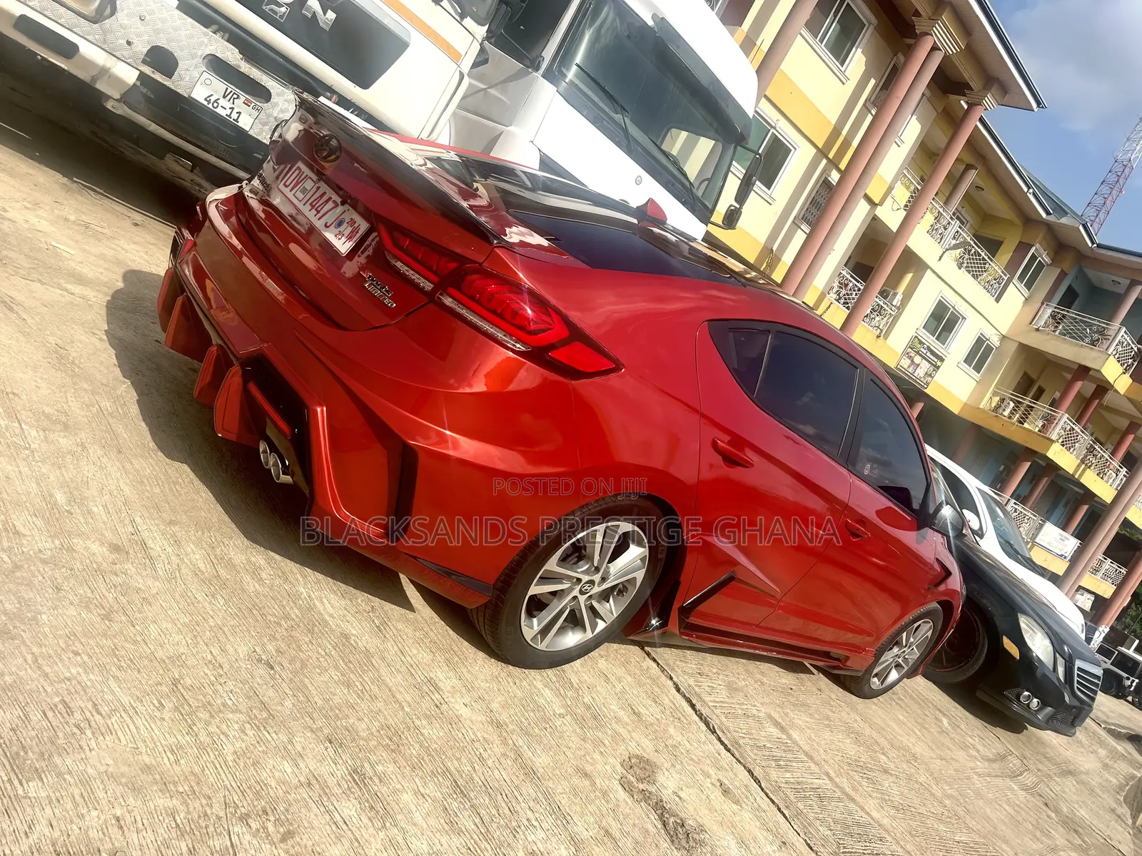 Hyundai Elantra Limited 2018 Orange