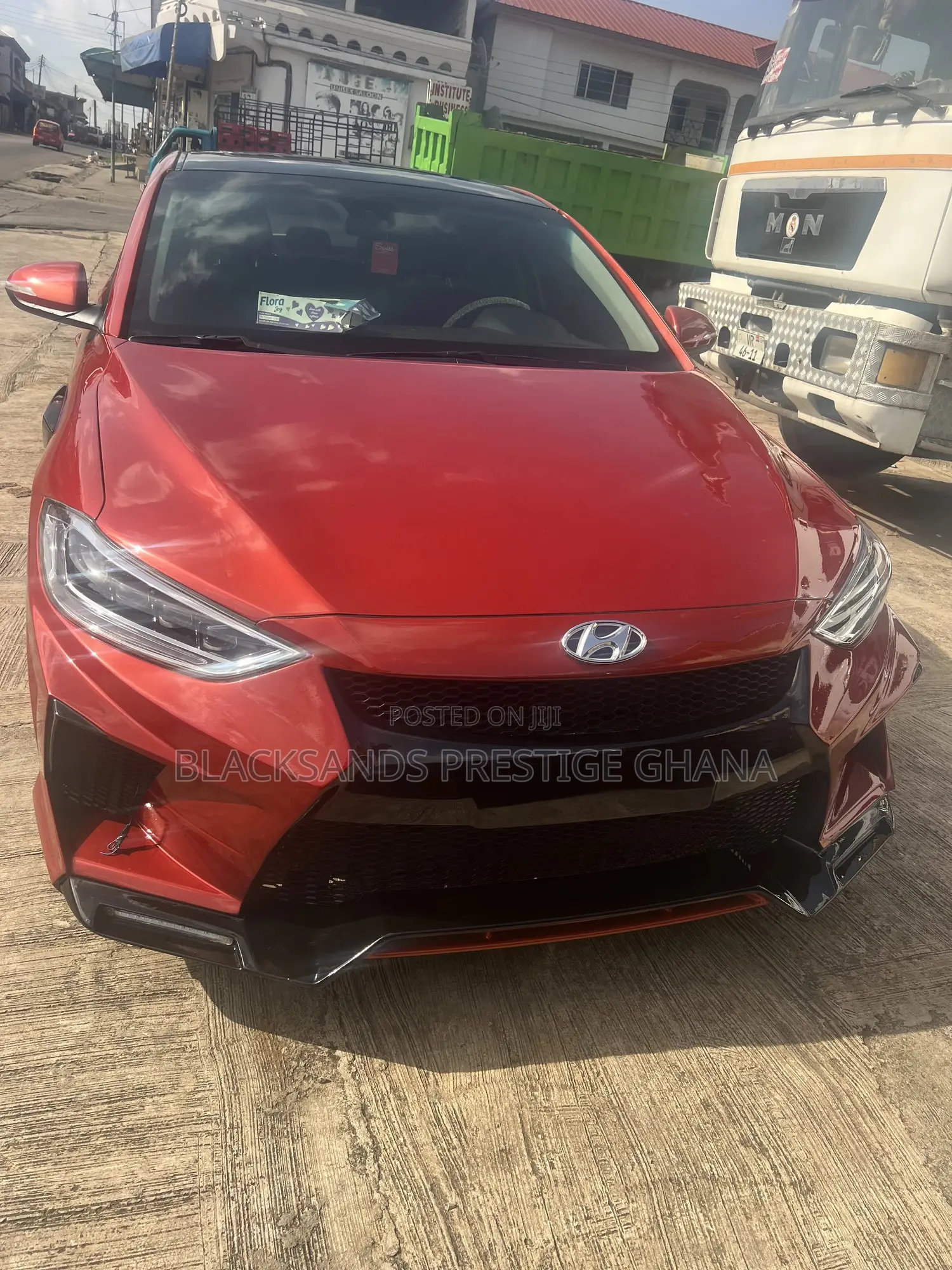 Hyundai Elantra Limited 2018 Orange