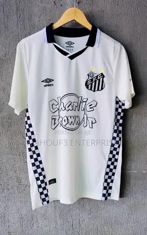 Santos Fc Charlie Brown Jr Jersey Available