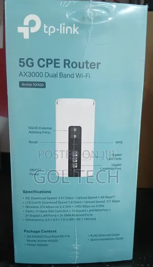 Tp Link 5g Cpe Ax3000 Dual Band Router