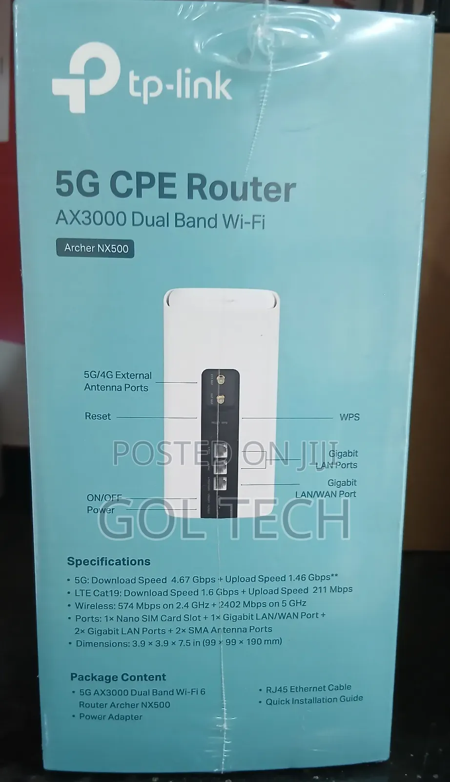Tp Link 5g Cpe Ax3000 Dual Band Router
