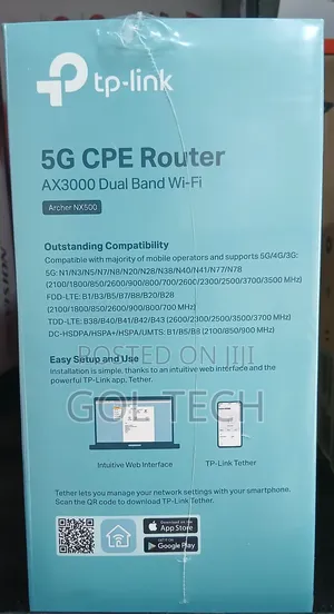 Tp Link 5g Cpe Ax3000 Dual Band Router