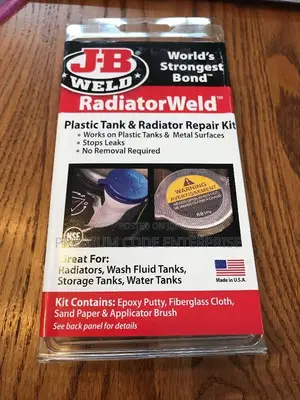 Radiatorweld Plastic Tank Radiator Repair Kit – Epoxy Reinforced Fix