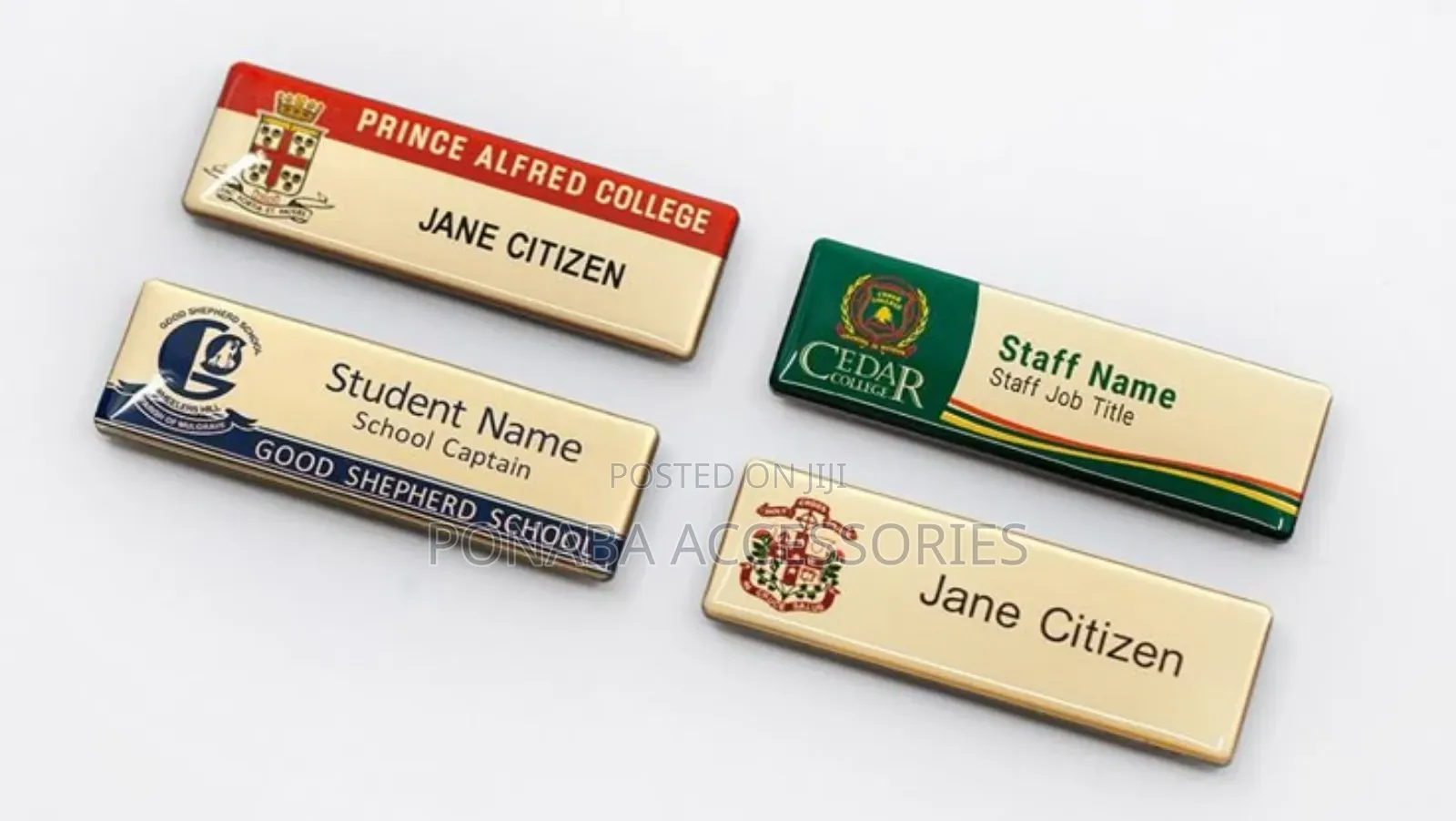 Beautiful Name Tags