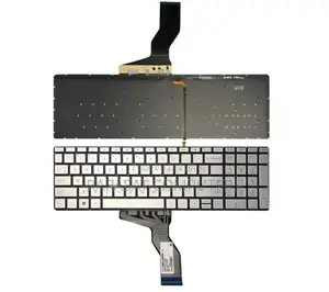 Hp 15-Bs Backlight Keyboard Silver Colour
