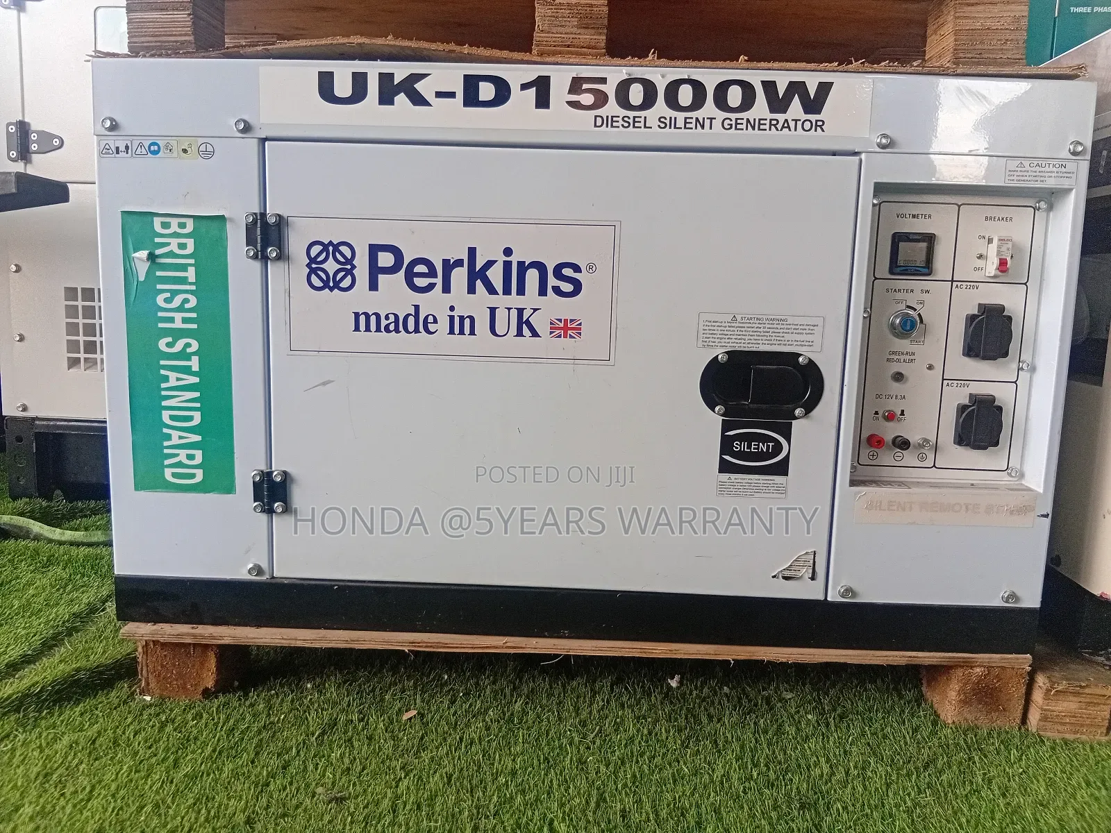 1. Perkins 15kva Silent Diesel Generator – Strong Reliable Power
 **