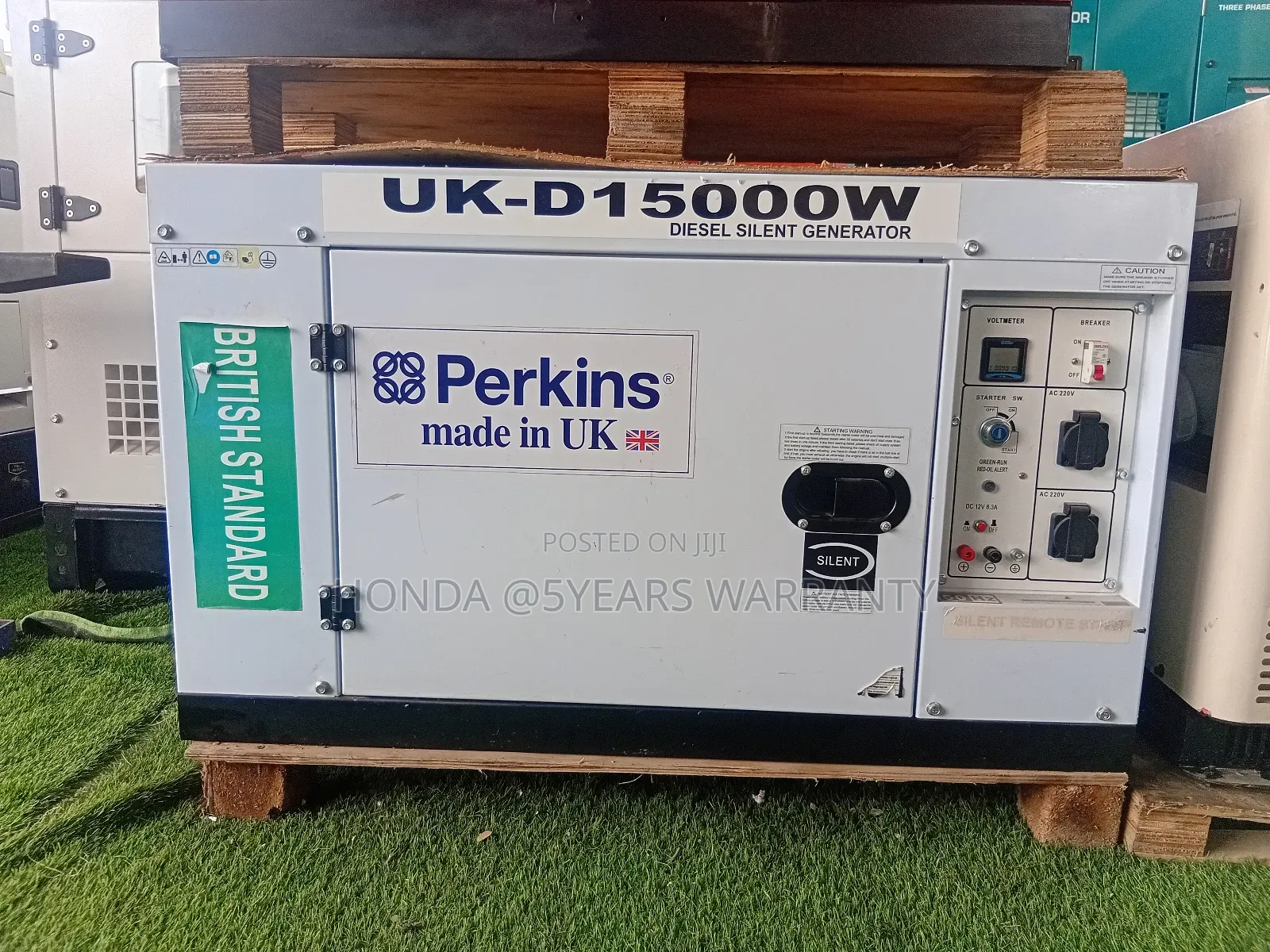 1. Perkins 15kva Silent Diesel Generator – Strong Reliable Power
 **