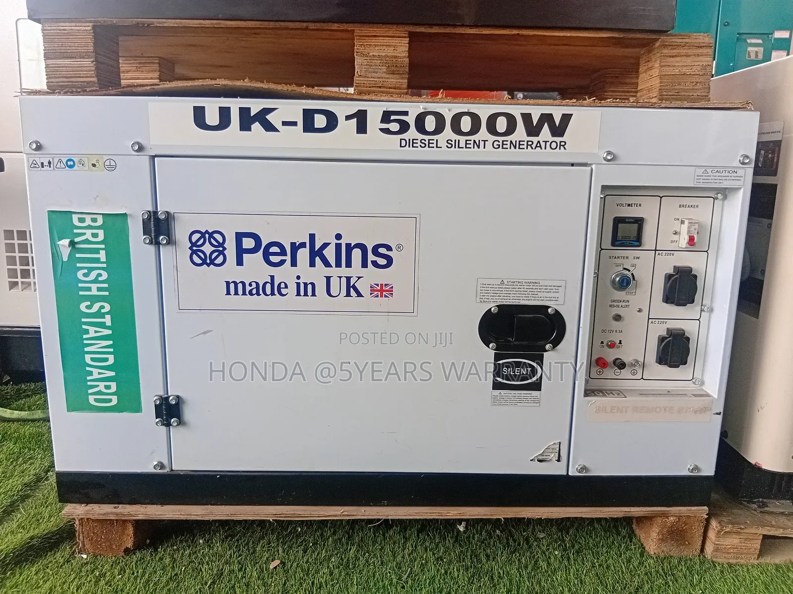 Perkins 15kva Soundproof Diesel Generator For# Home Business**