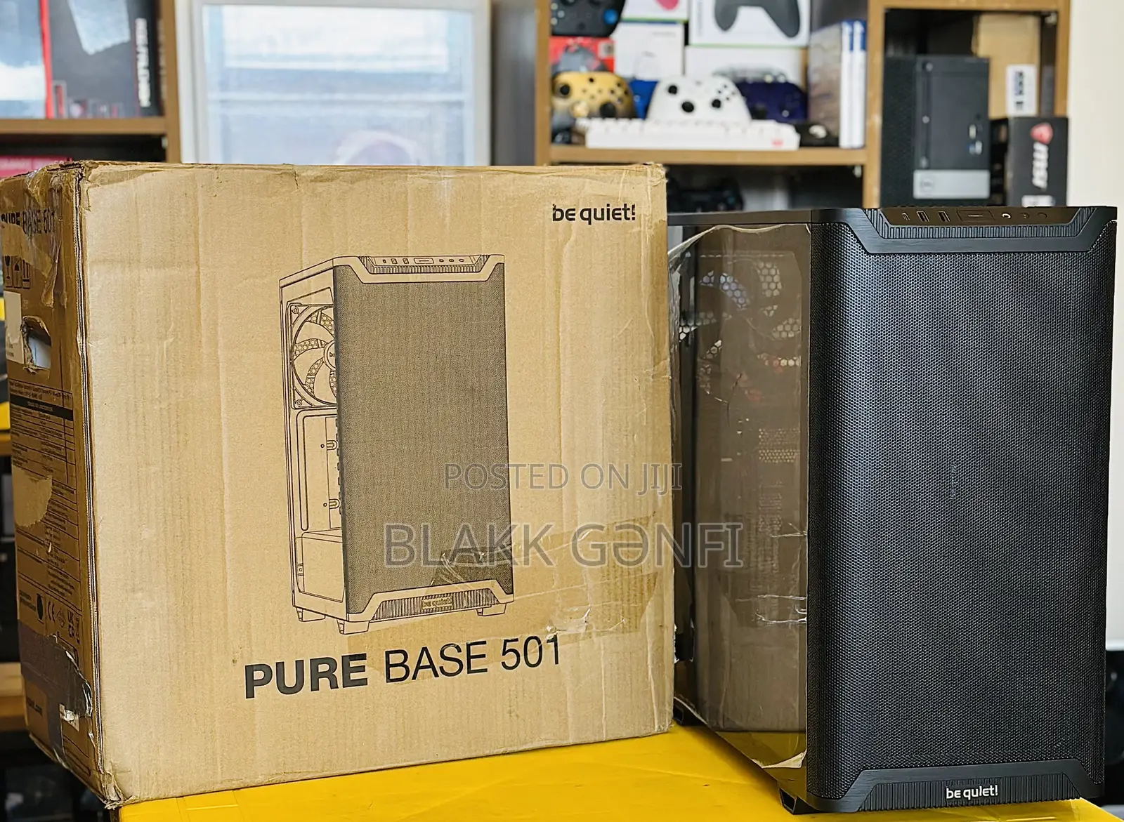 Be Quiet Pure Base 501 Airflow Black Gaming Case