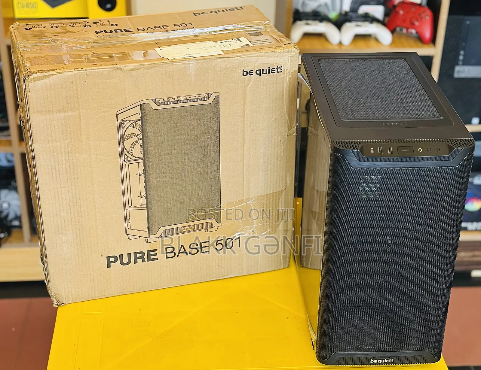 Be Quiet Pure Base 501 Airflow Black Gaming Case