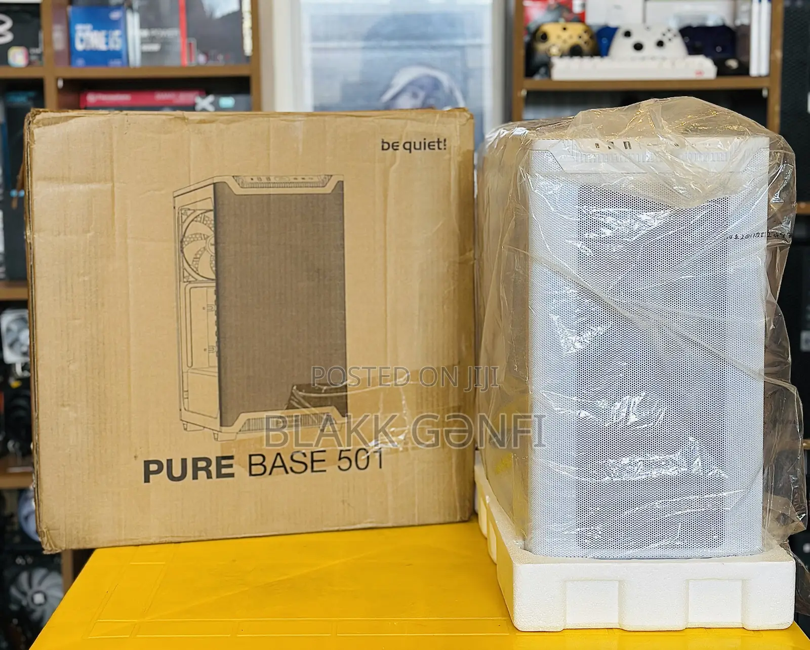 Be Quiet Pure Base 501 Airflow White Gaming Case