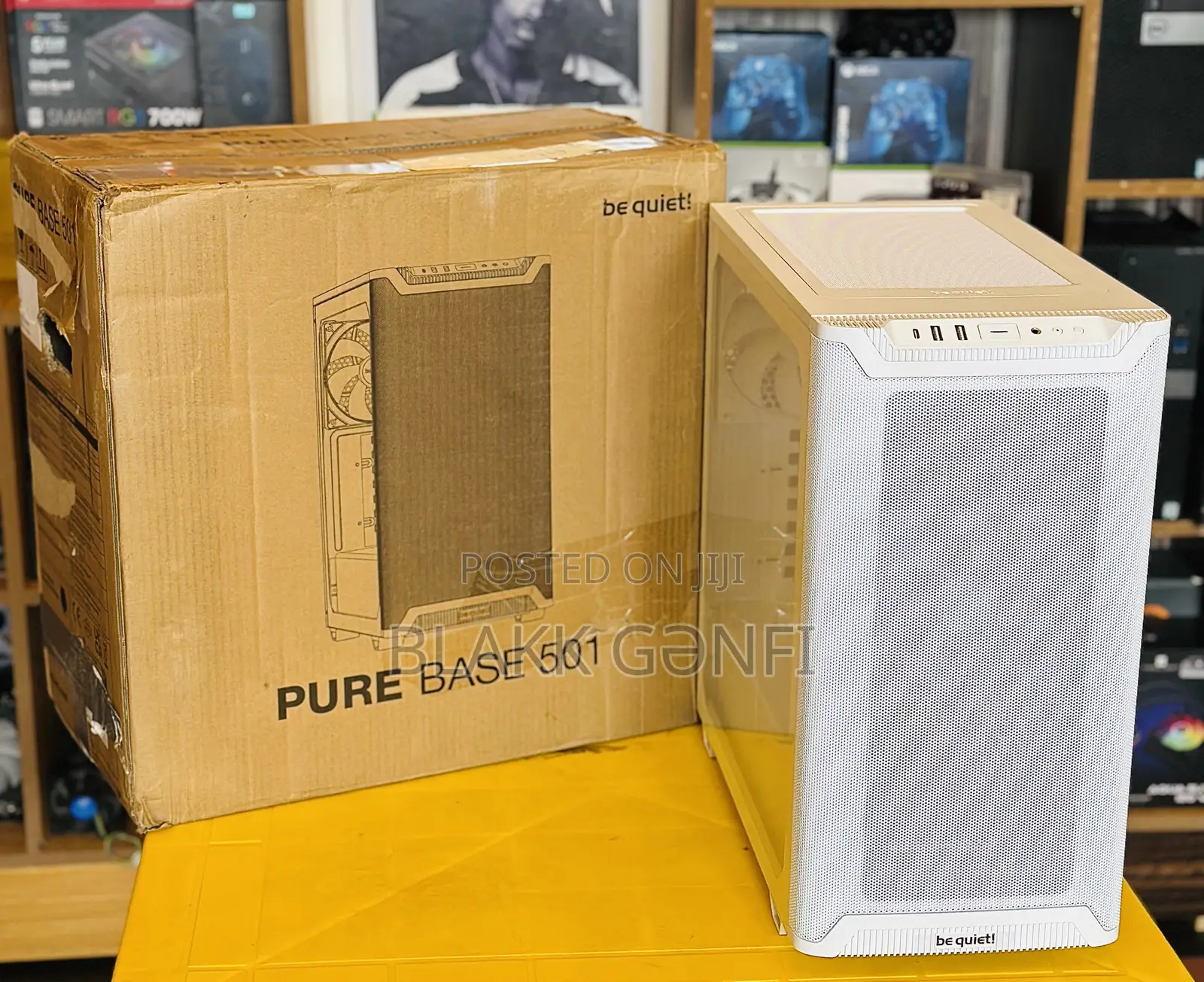Be Quiet Pure Base 501 Airflow White Gaming Case