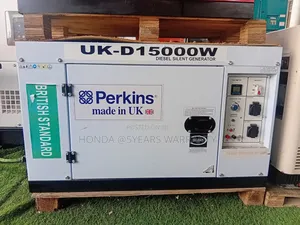 Heavy-Duty Perkin**S 15kva Silent Generator*