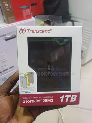 Transcend 1tb 3.0 USB Hard Drives