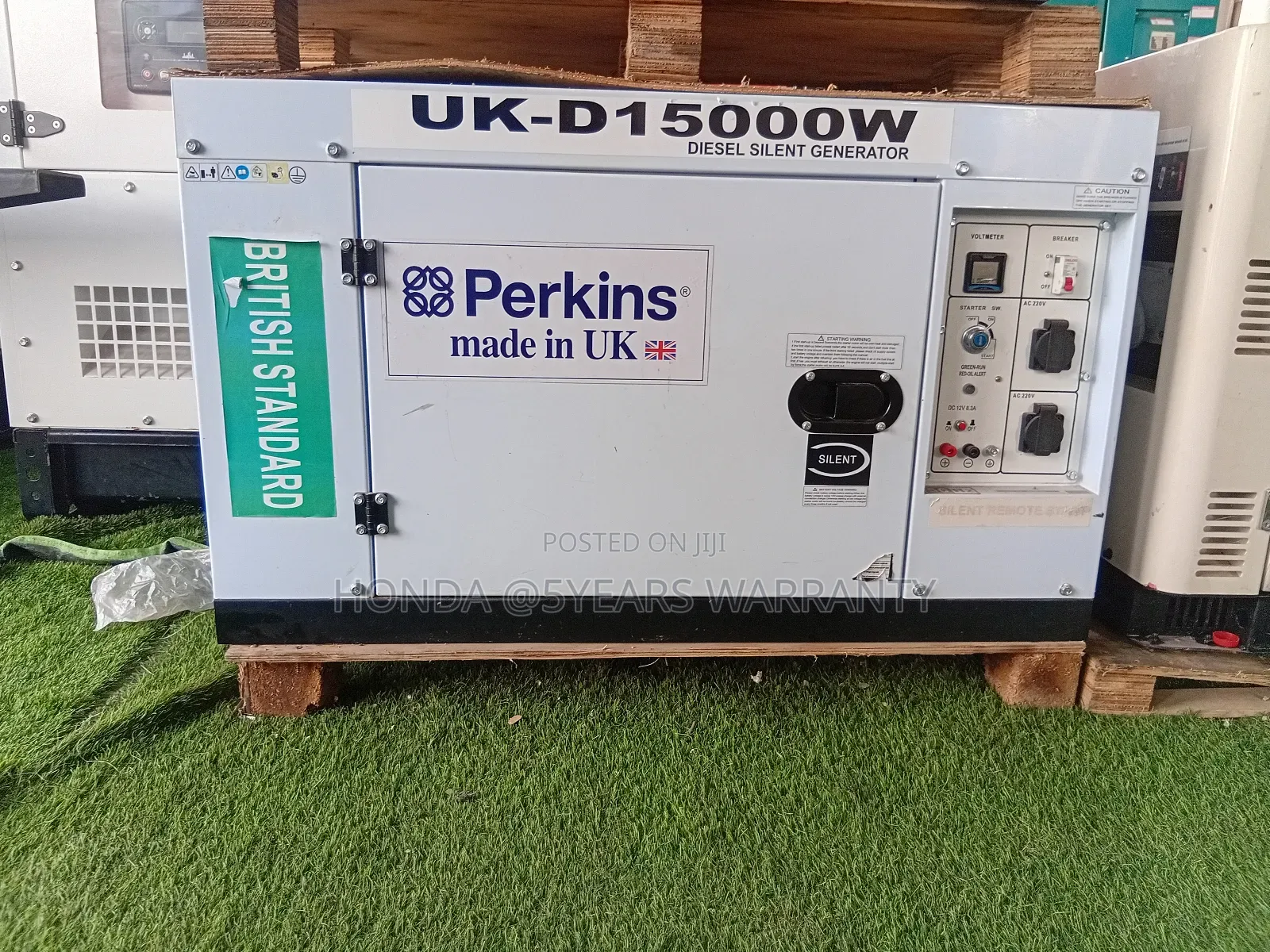 Perkins 15kva Diesel Generator With Silent Canopy System