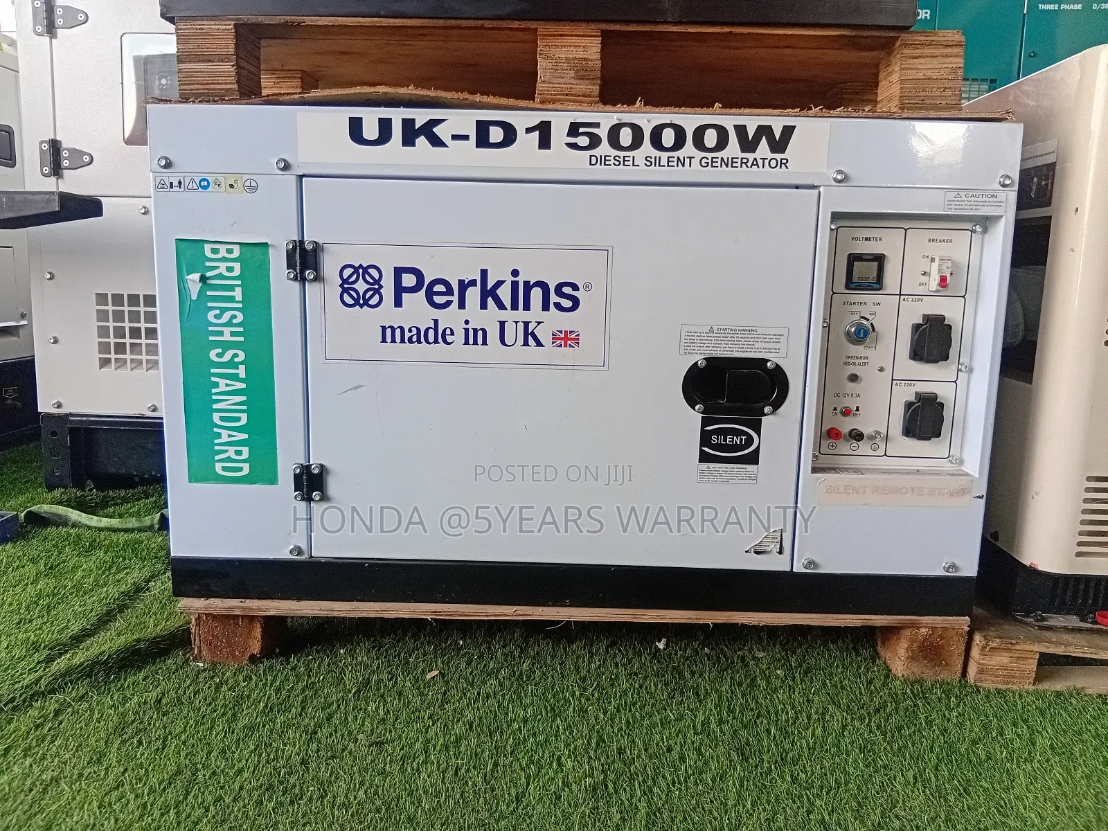 Perkins 15kva Silent Generator for Shops, Offices