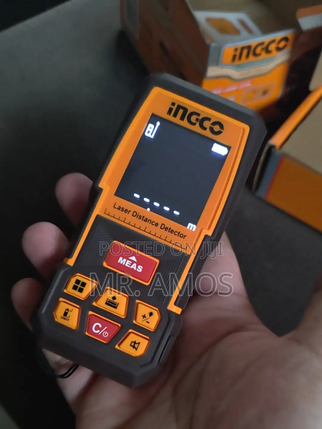 50m Laser Distance Detector With Aaa Batteries - Hldd0508