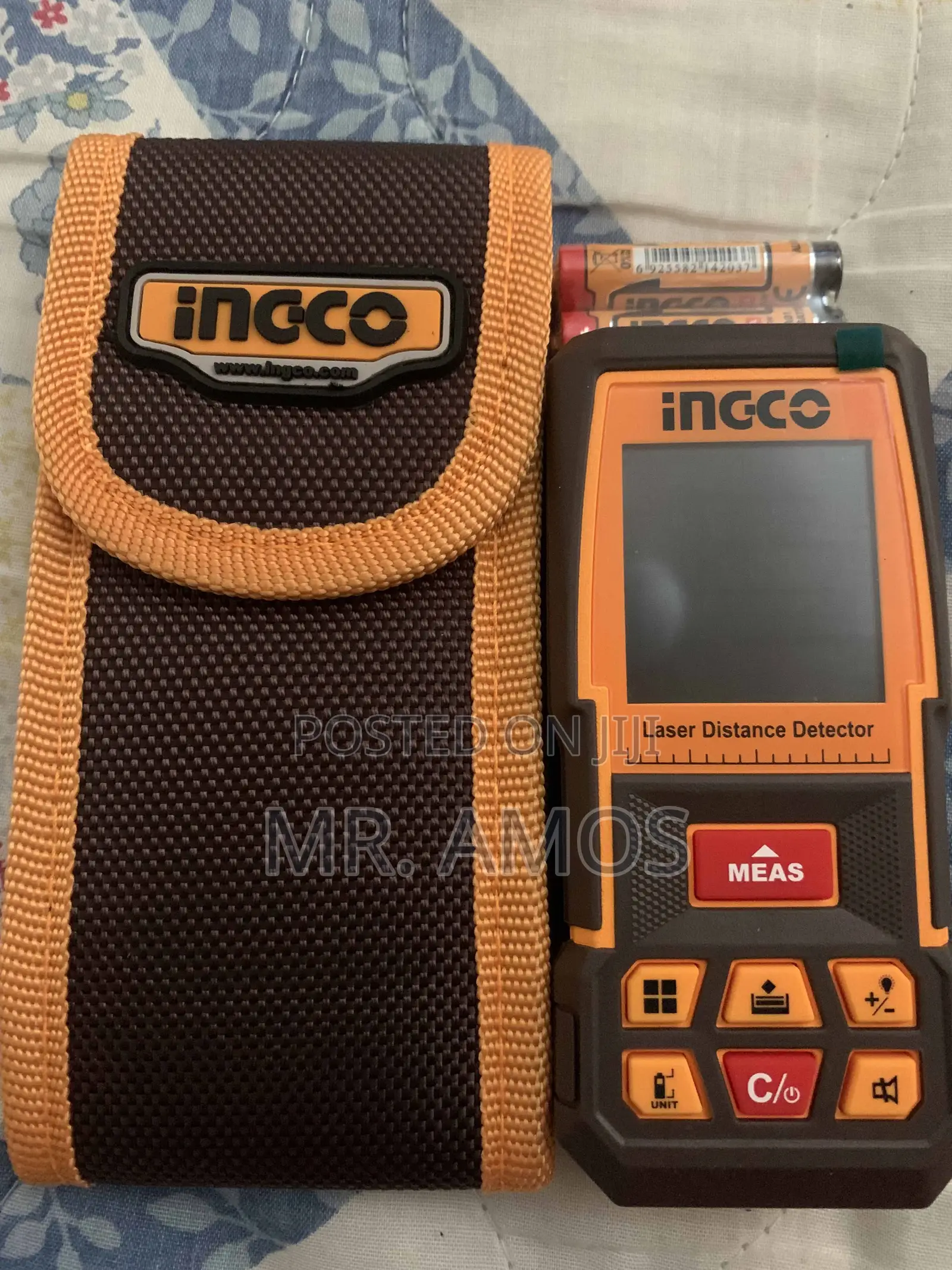 50m Laser Distance Detector With Aaa Batteries - Hldd0508