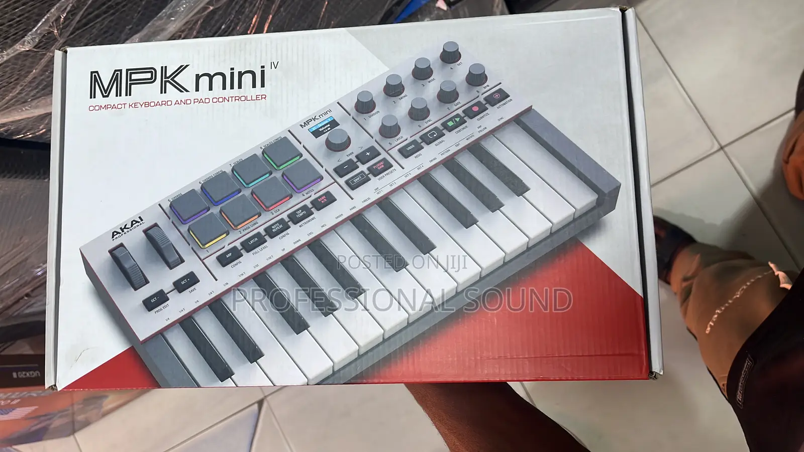 Akai Professional MPK Mini Iv Midi Keyboard Controller.