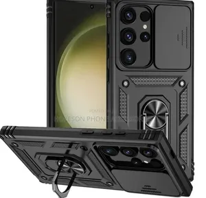 High Quality Rugged, Shockproof Phone Cases, Stand Ring for Samsung