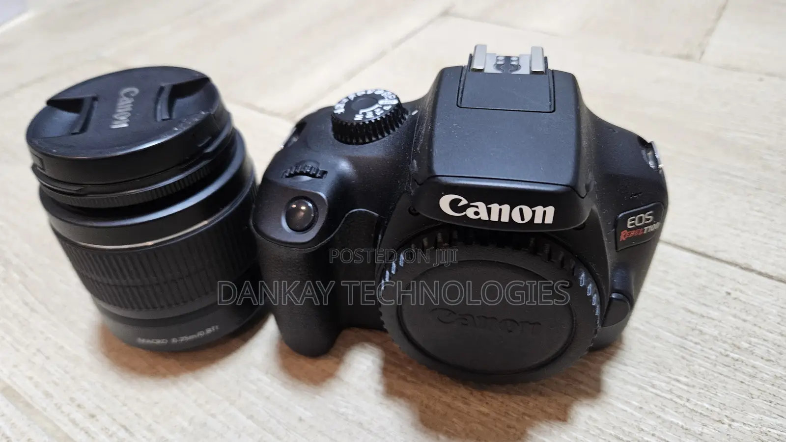 Canon Rebel 4000d Or T100 Dslr Camera With 18-55mm Lens