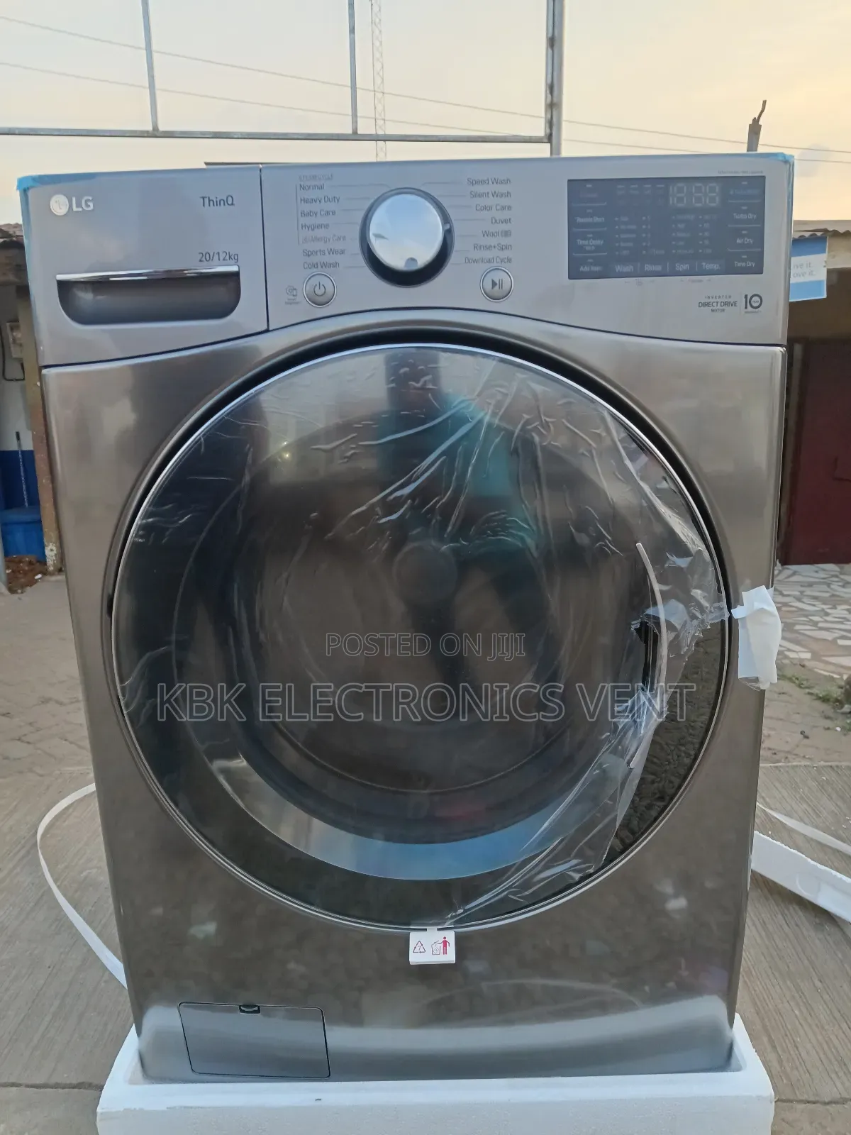 LG 20kg/10kg(Wash+Dryer) Front Load Washing Machine