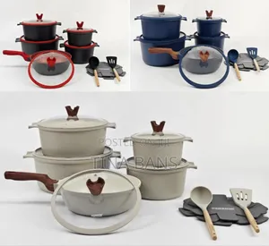 5 Set Non Stick Pots