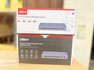 Dahua 8-Port Poe Switch Cs4010-8et2gt-60 10-Port Cloud Managed