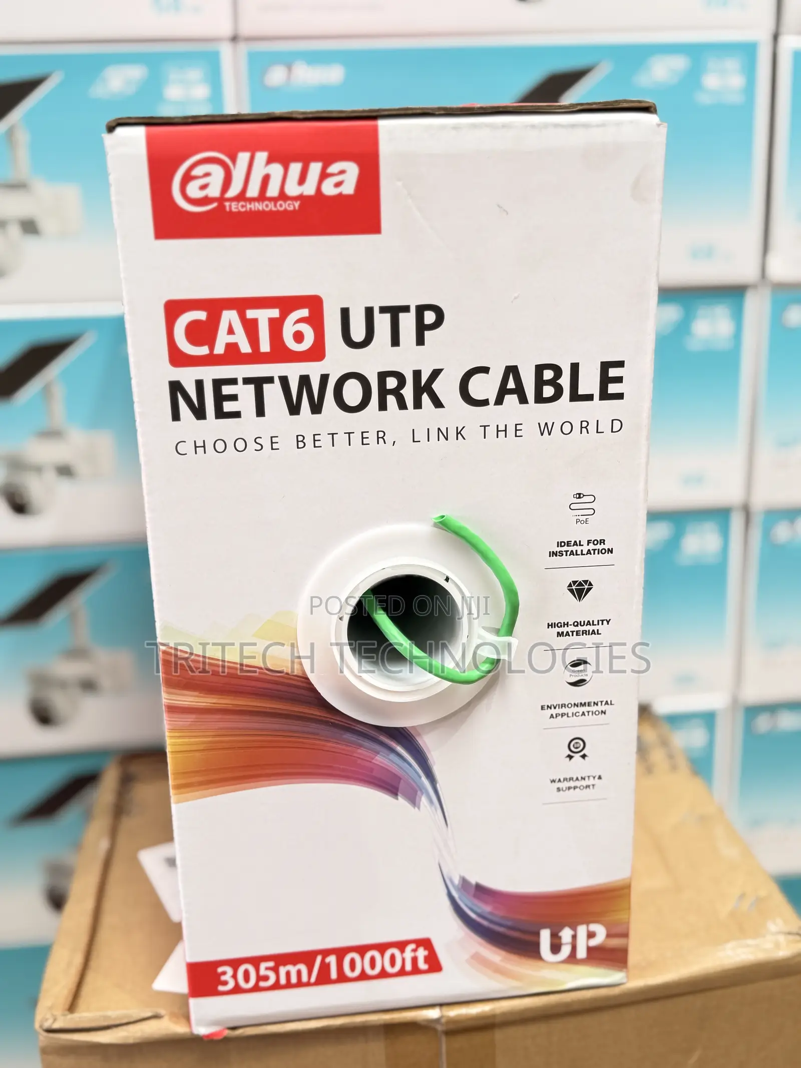 Dahua Pfm920i-6un-C Utp Cat6 Network Cable (Green)