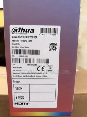 Dahua Nvr 16ch None Poe Dhi-nvr2216-4ks3