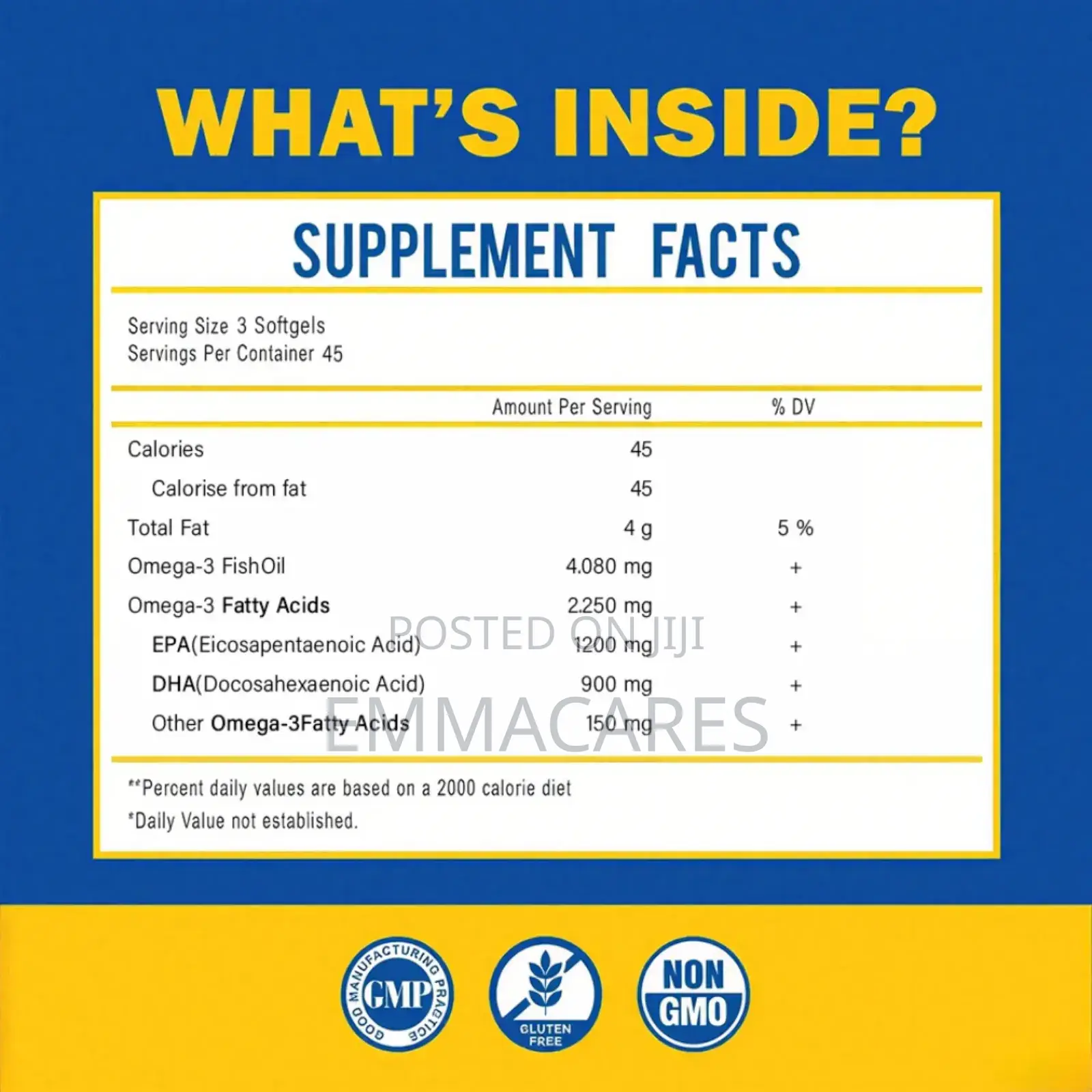Omega 3 Fish Oil