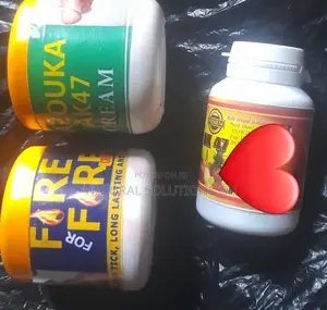 Bazouka Ak47/Fire4fire Cream + Aak47 Big Penis Capsules Combo Se