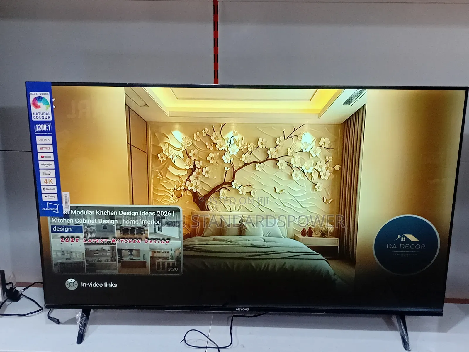 Ailyons 55” Smart Tv for Everyday Fun
