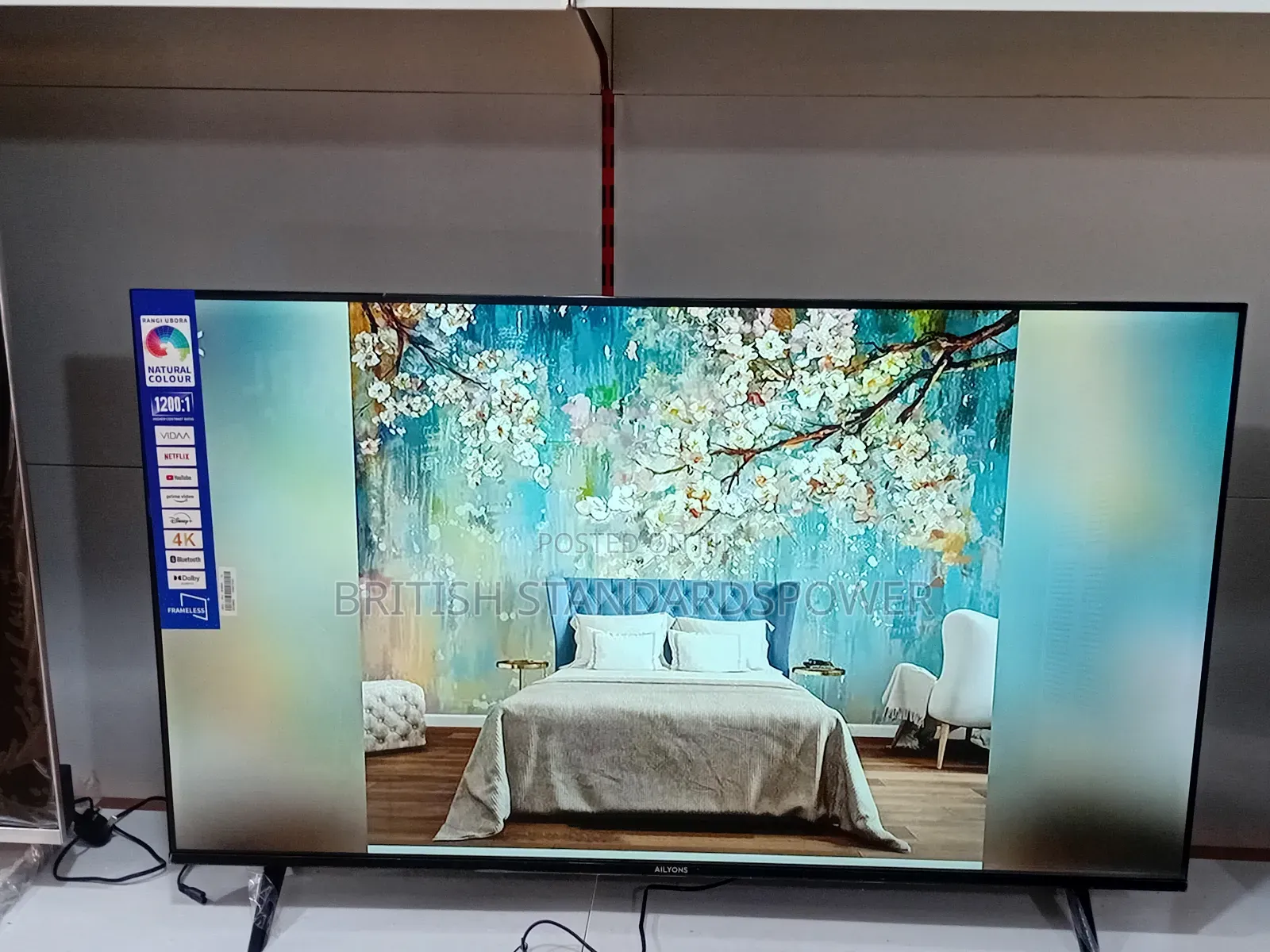 Feel the Action on Ailyons 55” Tv