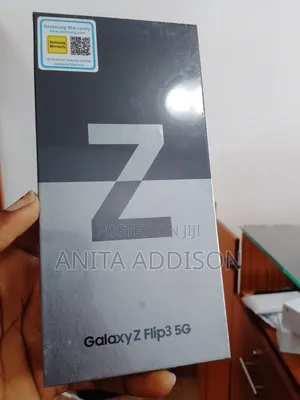 New Samsung Galaxy Z Flip 3 256 GB Black