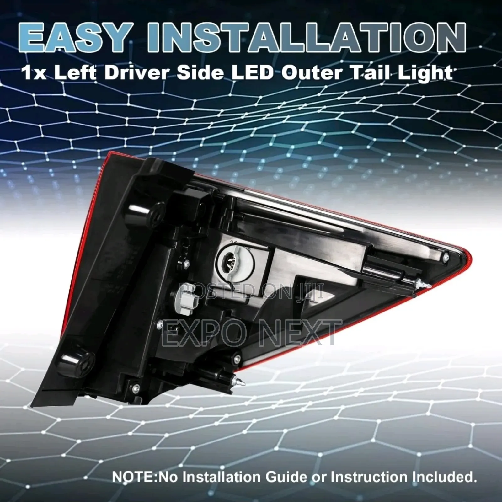 Halogen Tail Light Assembly Compatible With 2019-2022 Honda Pilot
