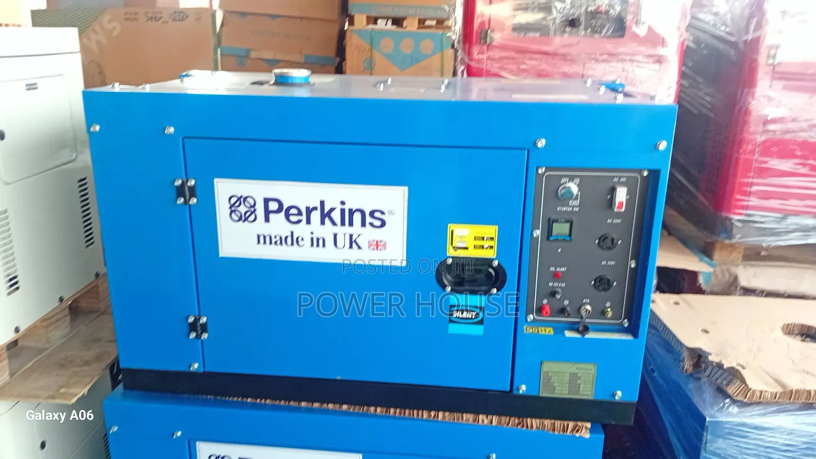Perkins 15kva Diesel Generator Smooth Running
