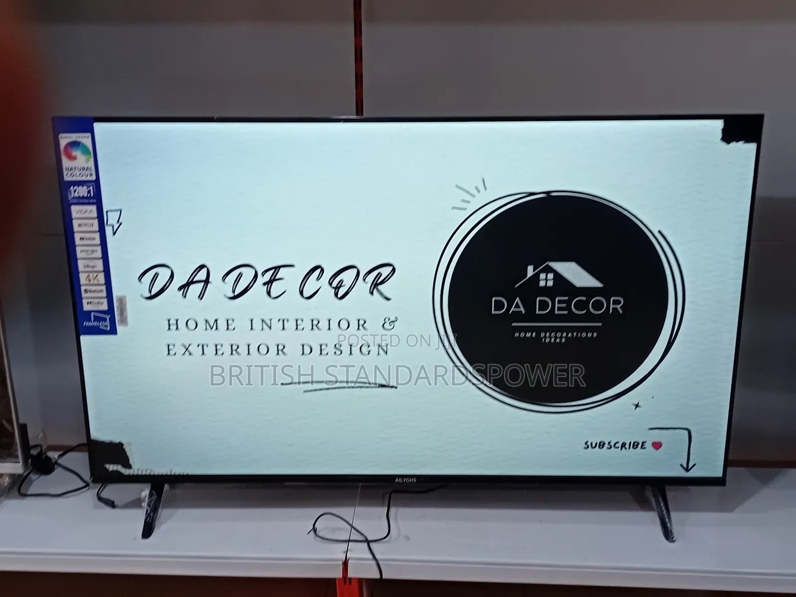 Big Display Power Ailyons 55” Smart Tv