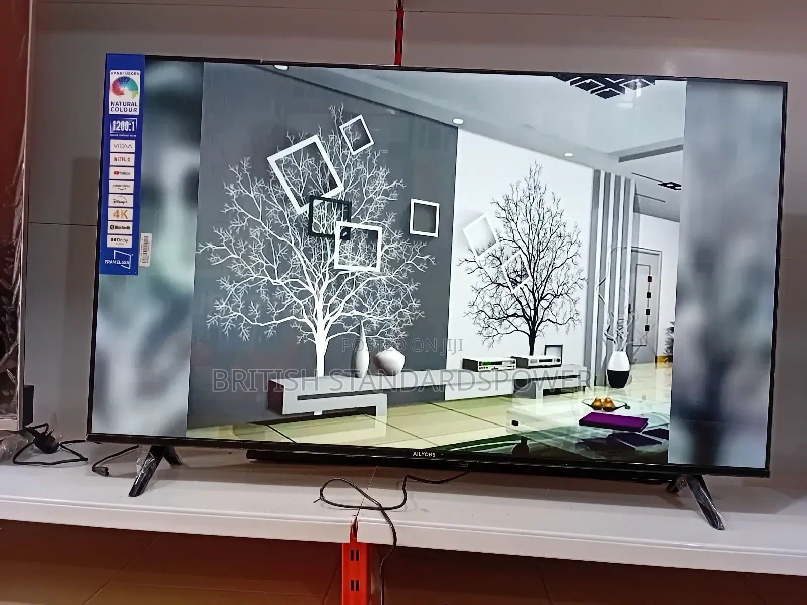 Ailyons 55” Smart Tv for Cool Relaxing