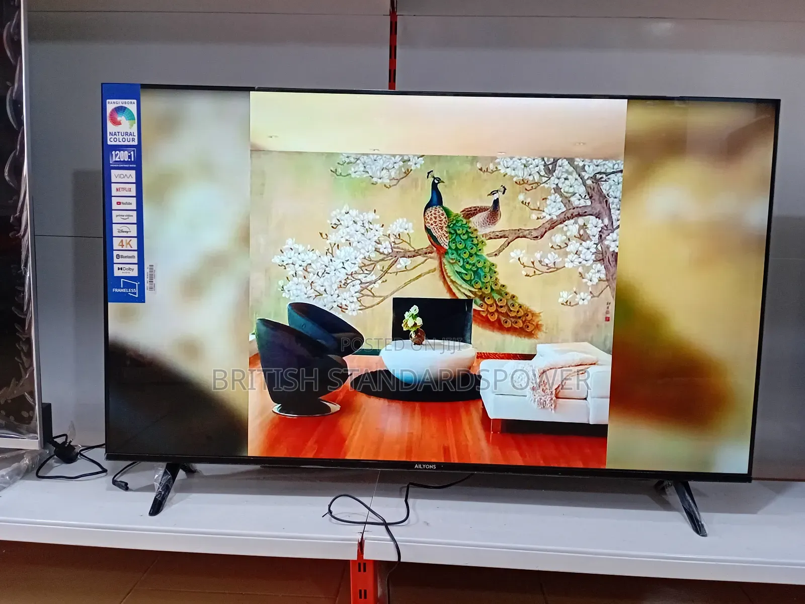 Smart Home Viewing Ailyons 55” Tv