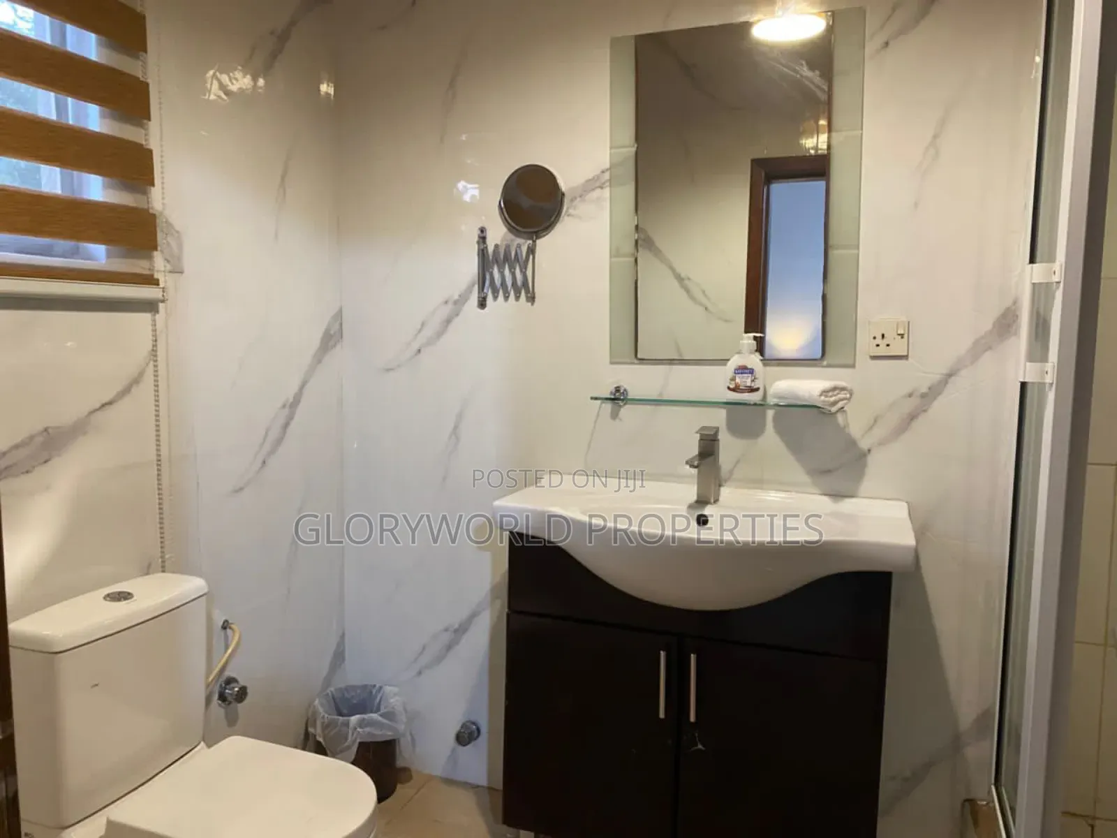 Spacious Furnished Studio Apartment at Spintex