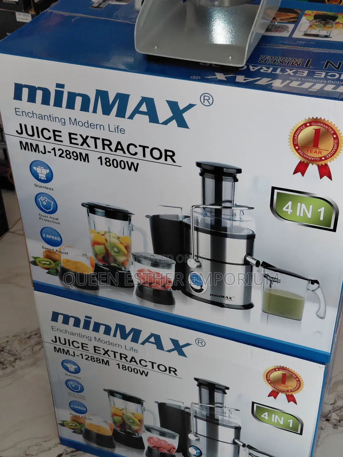 Blender With Grinder and Juicer