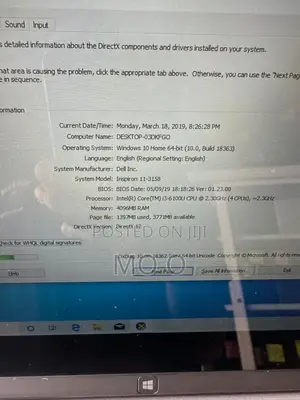 Laptop Dell Inspiron 11 3168 8GB Intel Core I3 HDD 500GB